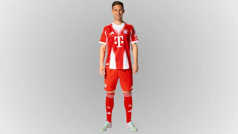 Bayern Munich 2025-26 Home Kit Bundesliga