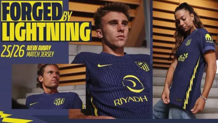 Atletico Madrid Away Kit 2025-26