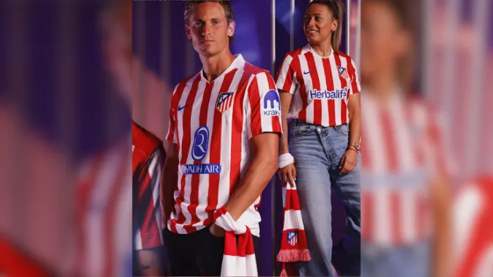 Atletico Madrid Home Kit 2025-26