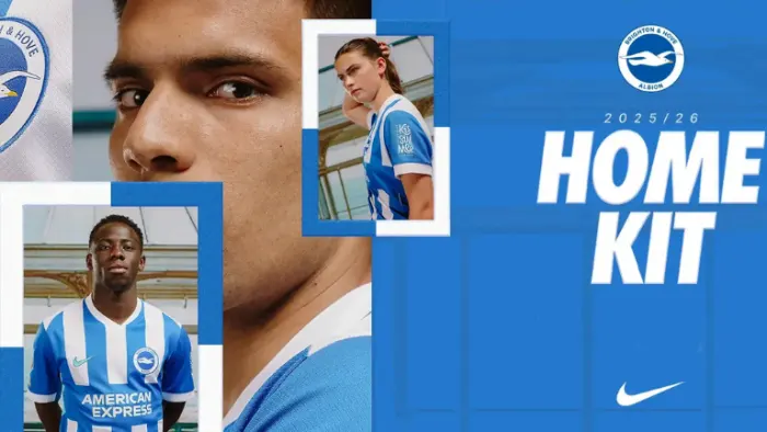 Brighton & Hove Albion 2025-26 Dream League Soccer Kits For DLS 25 Brighton Home Kit 2025-26