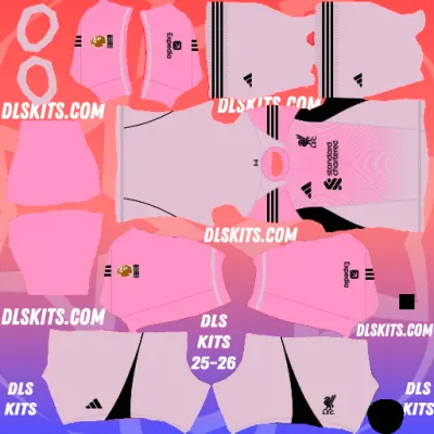 Liverpool FC 2025-26 Goalkeeper Third DLS Kit 2025 URL 512X512 for Dream League Soccer