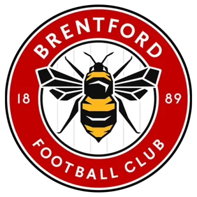 Brentford FC 2025-26 Dream League Soccer Kits For DLS 25 Brentford FC Dream League Soccer Logo URL 512x512
