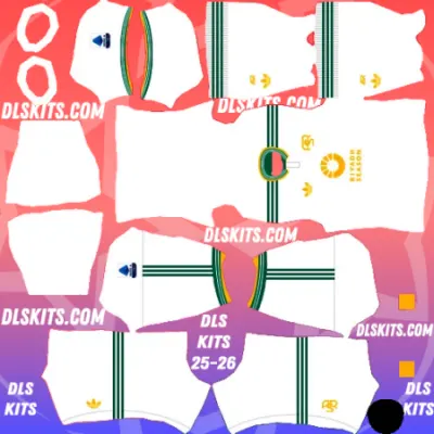 Third AS Roma Kit 2025-26 Dream League Soccer DLS 25 Kits