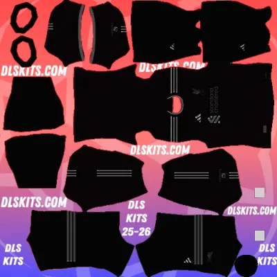 Away Liverpool 2026-27 DLS Kits for Dream League Soccer