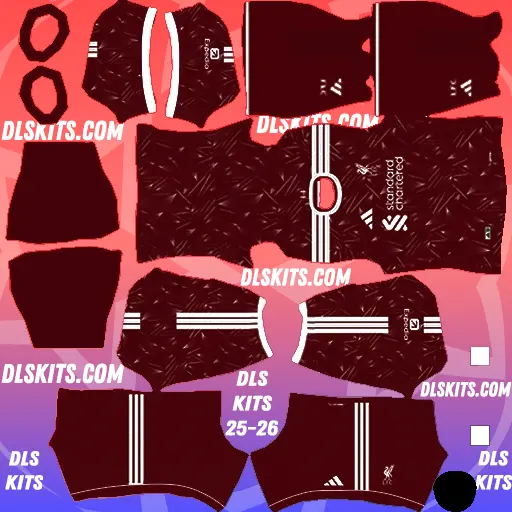 Home Liverpool 2026-27 DLS Kits for Dream League Soccer Featured