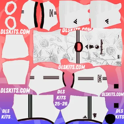 Third Manchester United 2026-27 Dream League Soccer Kits for DLS 26 Kits