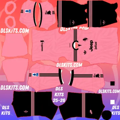 Juventus FC 2026-27 Dream League Soccer Kits For DLS 26 Away Juventus FC 2026-27 DLS Kits for Dream League Soccer