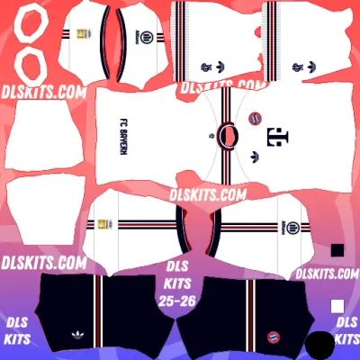 Bayern Munich Away 2026-27 DLS Kits for Dream League Soccer 2026