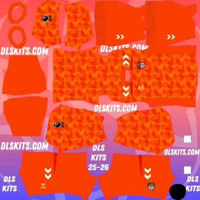 Goalkeeper Away Sunderland 2026-27 DLS Kits 26 URL for Dream League Soccer
