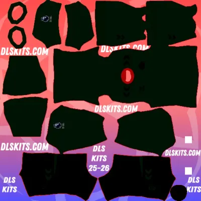 Goalkeeper Home Sunderland 2026-27 DLS Kits 26 URL for Dream League Soccer