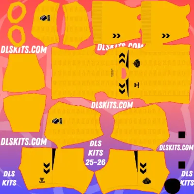 Goalkeeper Third Sunderland 2026-27 DLS Kits 26 URL for Dream League Soccer