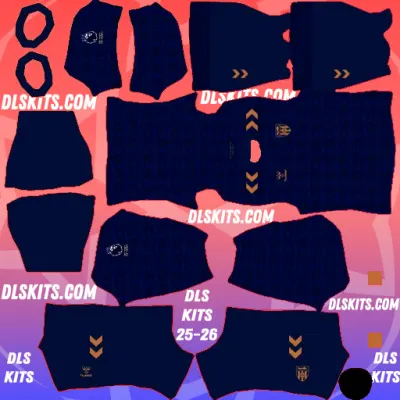 Third Sunderland 2026-27 DLS 26 Kits URL for Dream League Soccer